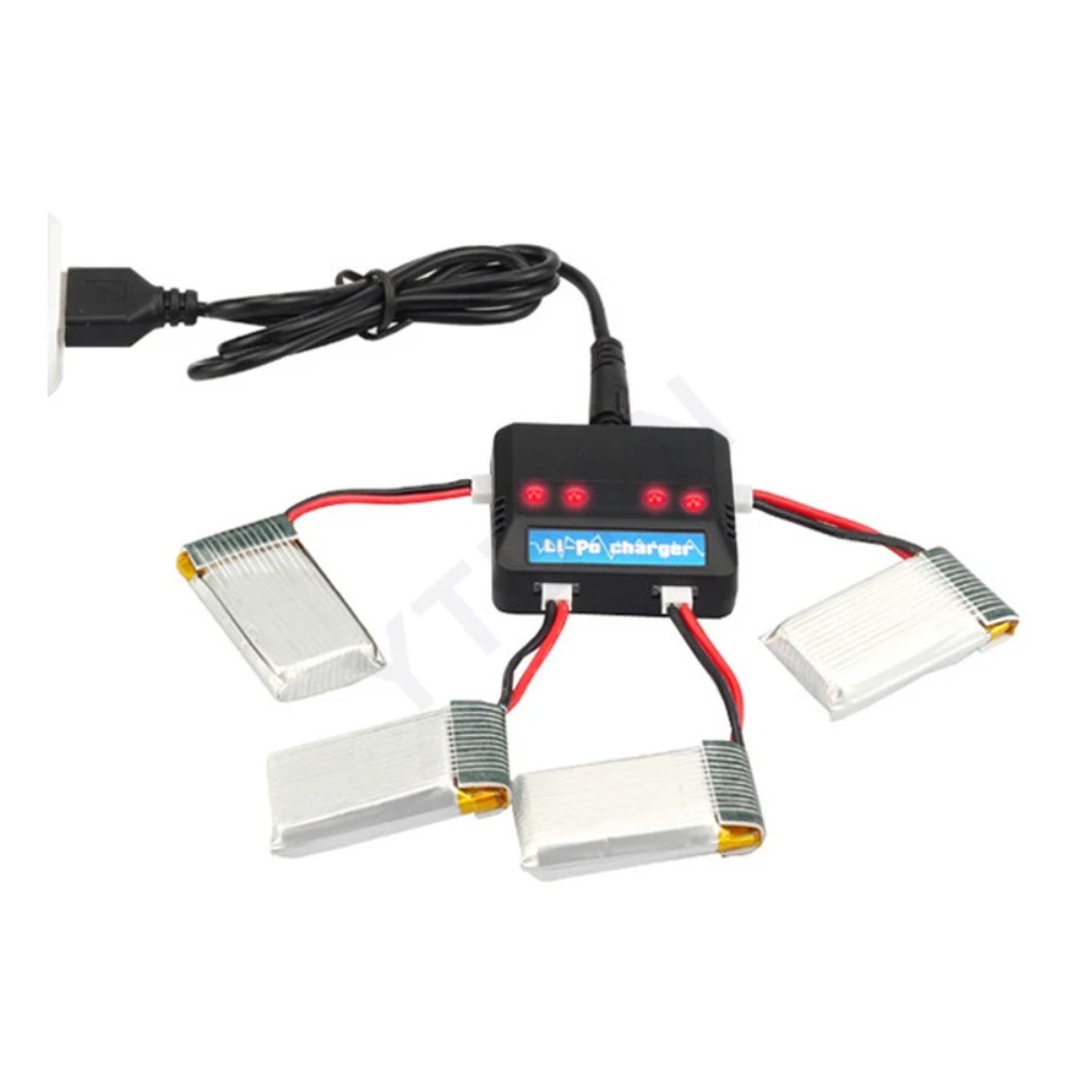 Batería Lipo de 3,7 V y 300mAH - Eachine Drone E010 reseña y precio