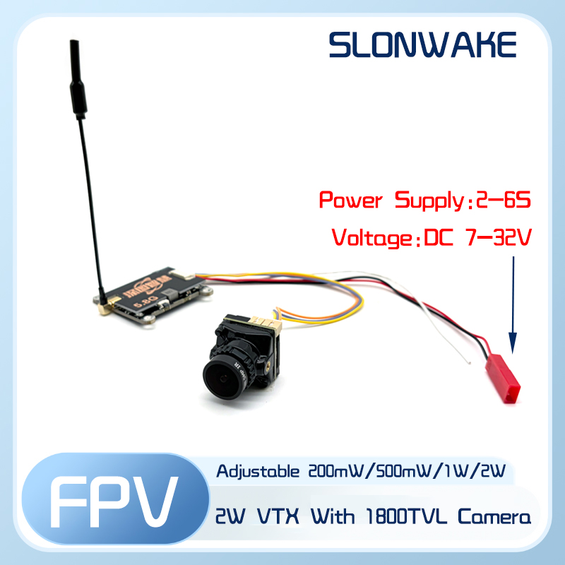 Transmisor VTX SLONWAKE 5.8G 5 - Fpv Drone Frame reseña y precio