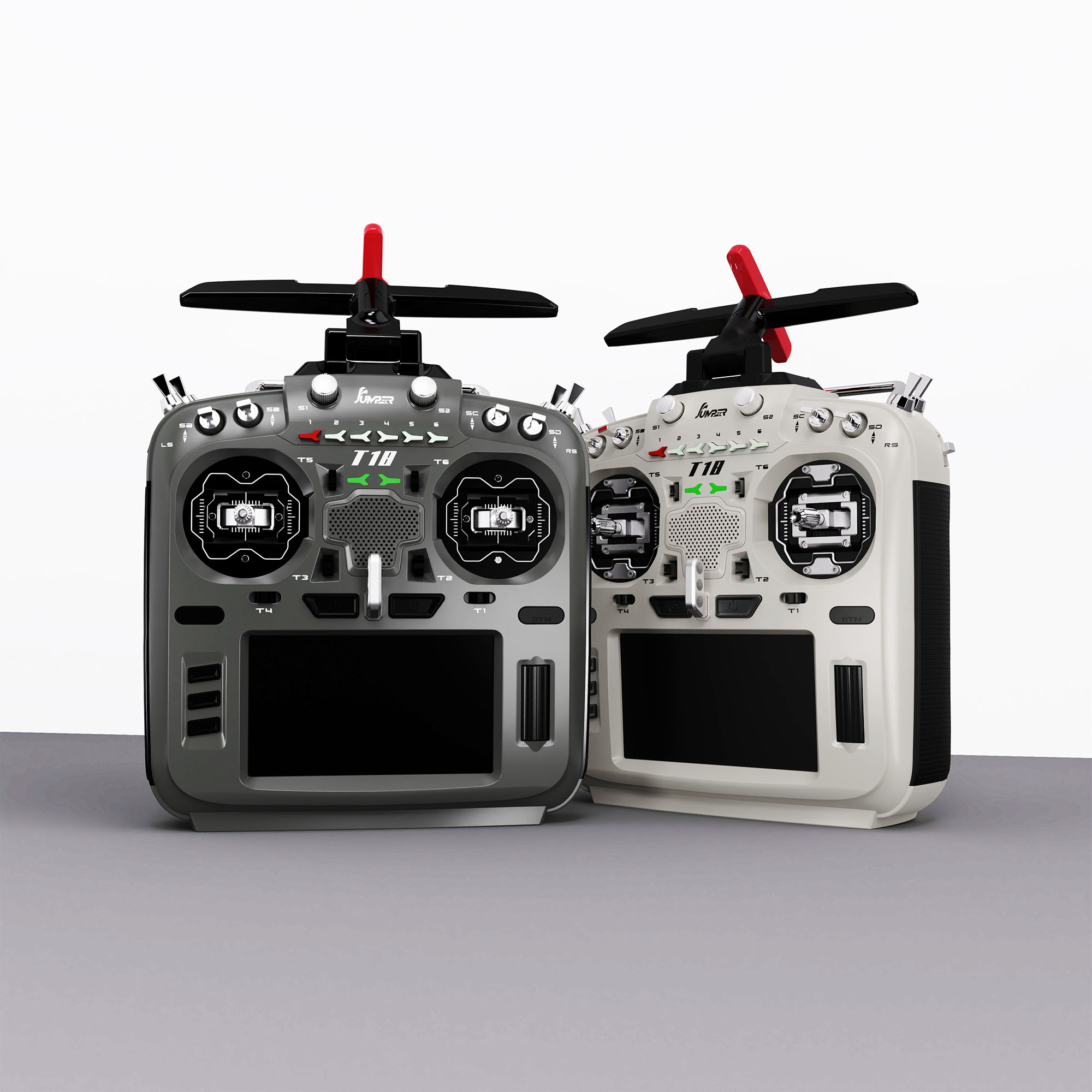 Transmisor de radio Jumper T18 - Fpv Drone Battery reseña y precio
