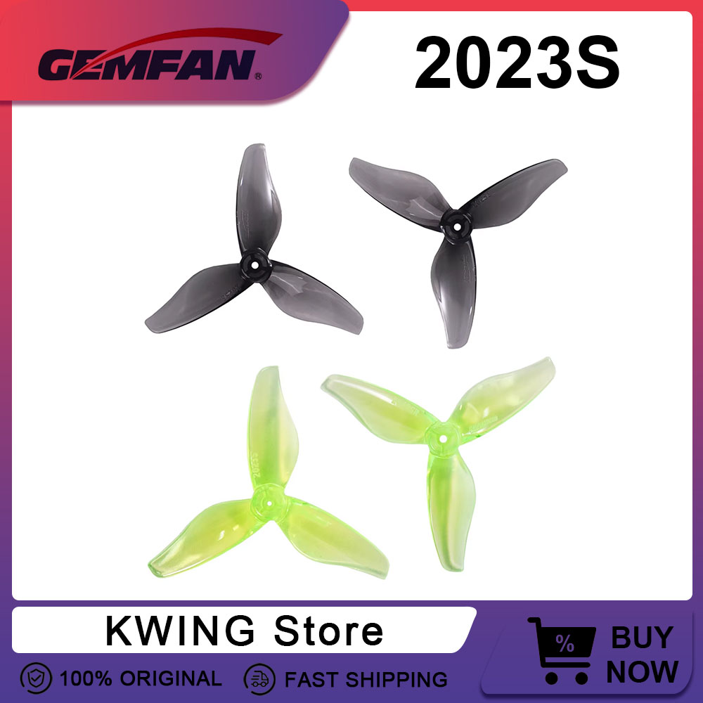 12 pares (12CW + 12CCW) Gemfan - Fpv Drone Motor reseña y precio